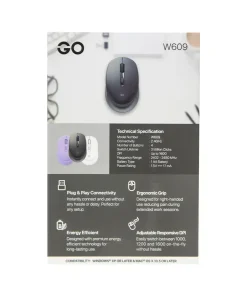ماوس بی‌سیم فنتک مدل W609