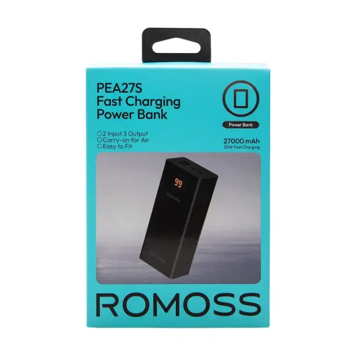 پاوربانک 27000mAh روموس مدل PEA27-292