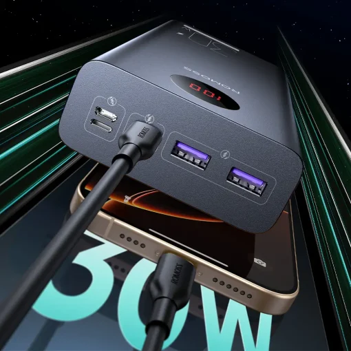پاوربانک 30000mAh روموس مدل PEA30-192