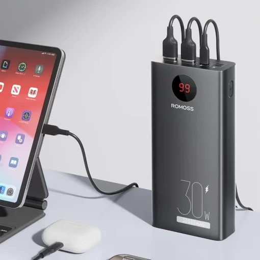 پاوربانک 30000mAh روموس مدل PEA30-192