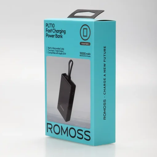 پاوربانک 10000mAh روموس مدل PLT10-172