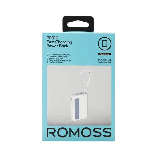 پاوربانک 10000mAh روموس مدل PPR10-152