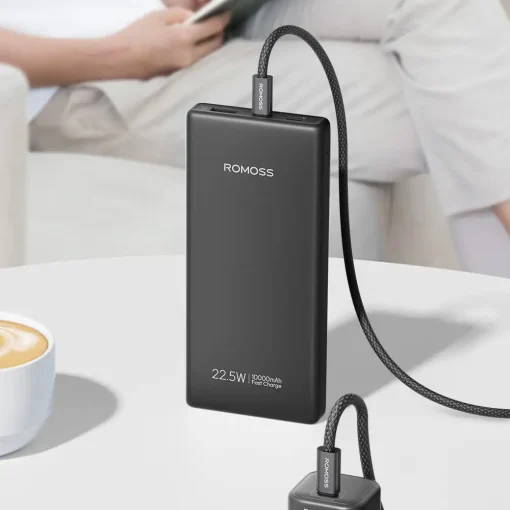 پاوربانک 10000mAh روموس مدل PRC10-171