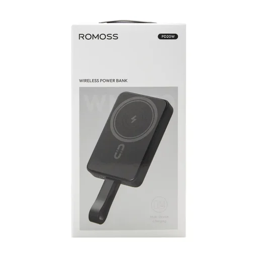 پاوربانک وایرلس (بی‌سیم) 10000mAh روموس مدل WMO10-121