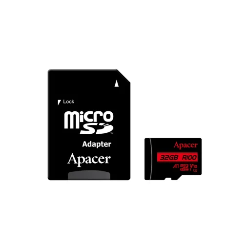 کارت حافظه اپیسر مدل Apacer microSDXC/SDHC UHS-I U3 V30 W/1