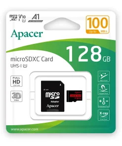 کارت حافظه اپیسر مدل Apacer microSDXC/SDHC UHS-I U3 V30 W/1