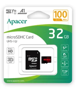کارت حافظه اپیسر مدل Apacer microSDXC/SDHC UHS-I U3 V30 W/1