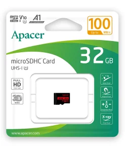 کارت حافظه اپیسر مدل Apacer microSDXC/SDHC UHS-I U3 V30