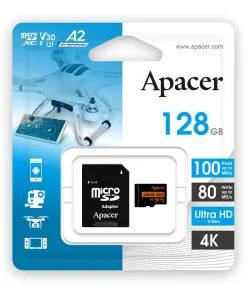 کارت حافظه اپیسر مدل Apacer microSDXC/SDHC UHS-I U3 V30 A2