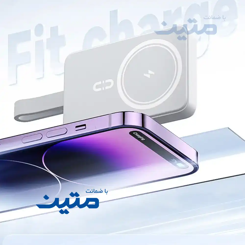 پاوربانک مغناطیسی ROMOSS WMS10 با شارژ بیسیم 15 وات