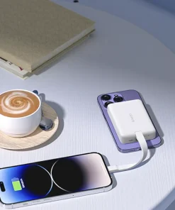 پاوربانک وایرلس (بی‌سیم) 10000mAh روموس مدل WMS10-121