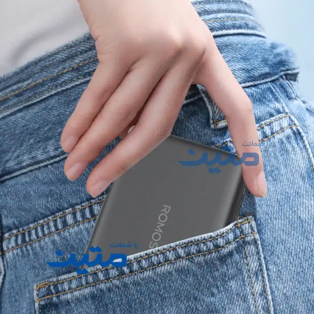 WSC10-121-5 پاوربانک 10000mAh وایرلس ROMOSS مناسب گوشی آیفون و اندروید