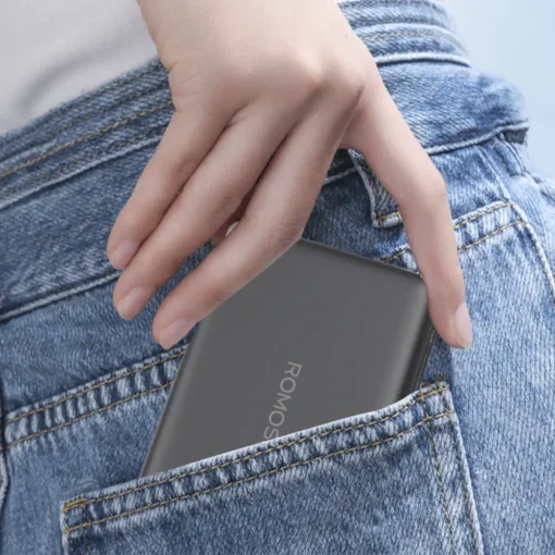 پاوربانک وایرلس (بی‌سیم) 10000mAh روموس مدل WSC10-121