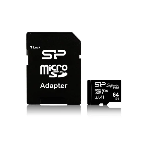 کارت حافظه سیلیکون پاور مدل Superior Pro microSDXC UHS-I U3 V30 A1
