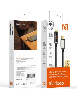 کابل تایپ سی به تایپ سی مک دودو مدل CA-6680