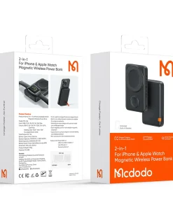 پاوربانک وایرلس (بی‌سیم) 10000mAh مک دودو مدل MC-1461