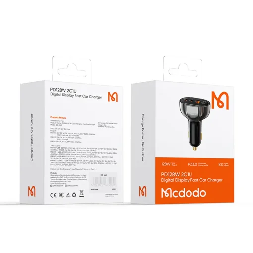شارژر فندکی مک دودو مدل CC-4450
