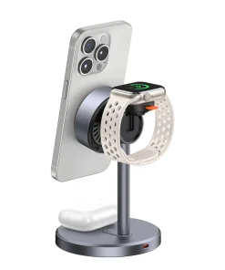 شارژر بی‌سیم 3 به 1 مک دودو مدل CH-2462