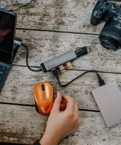 هارد اکسترنال ورباتیم مدل Store 'n' Go ALU Slim