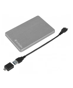 هارد اکسترنال ورباتیم مدل Store 'n' Go ALU Slim
