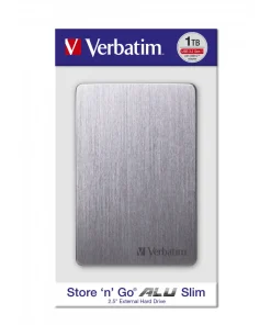 هارد اکسترنال ورباتیم مدل Store 'n' Go ALU Slim