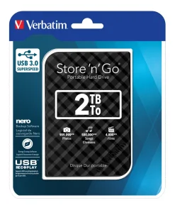 هارد اکسترنال ورباتیم مدل Store 'n' Go