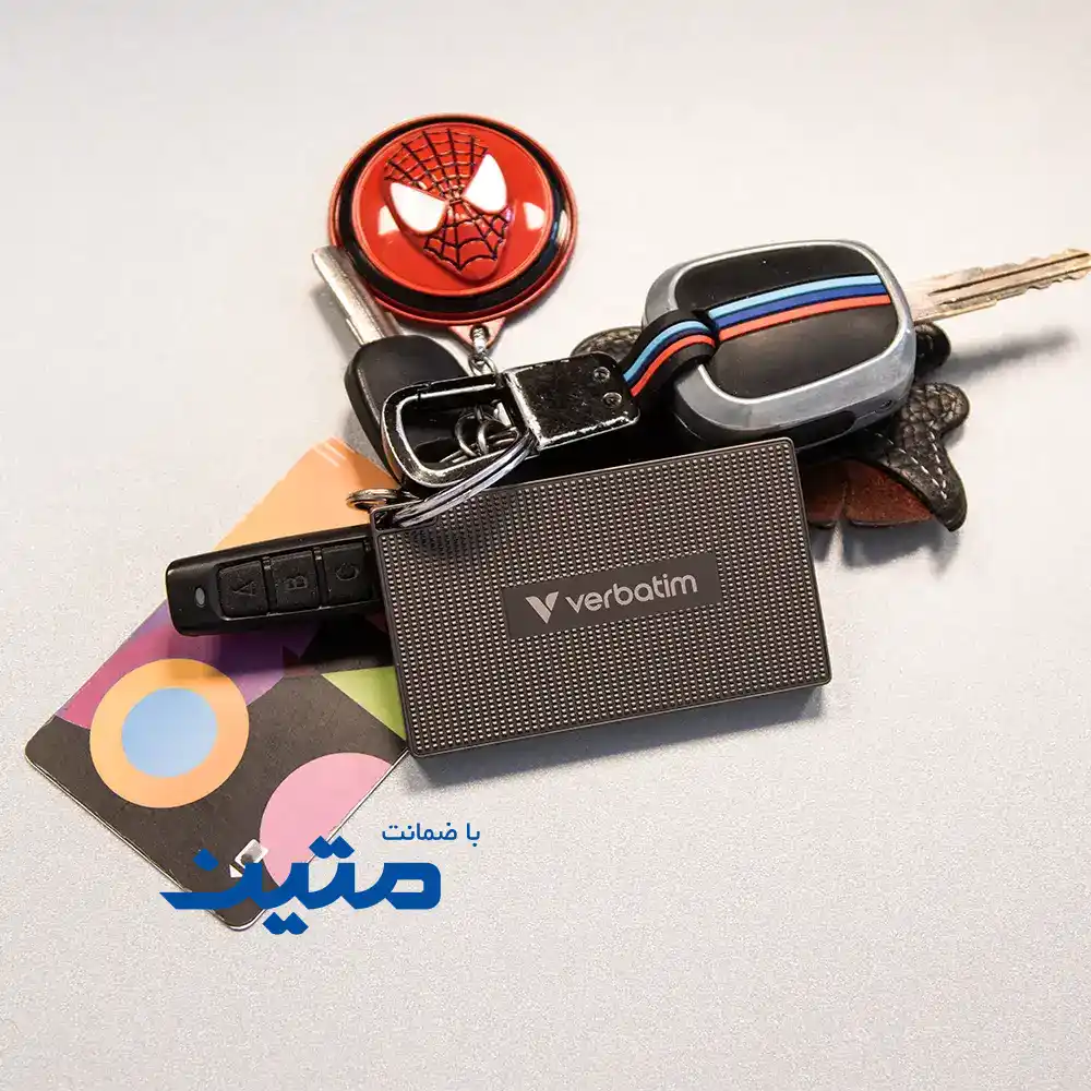 Metal Mini-10 نمای محصول SSD اکسترنال ورباتیم مدل Metal Mini