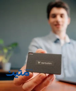 حافظه SSD اکسترنال Verbatim Metal Mini مناسب لپ تاپ و کامپیوتر