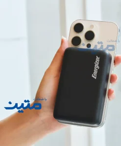 پاوربانک قابل حمل انرجایزر QM10006PQ با شارژ بیسیم 20 وات