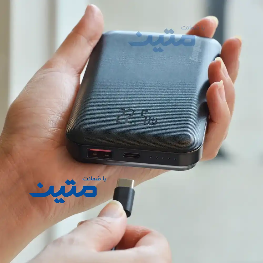 QM10006PQ-9 پاوربانک بیسیم انرجایزر QM10006PQ ظرفیت 10000mAh با توان 20 وات