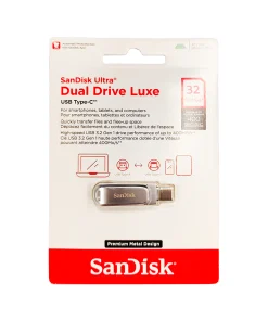 فلش مموری سن دیسک مدل Ultra Dual Drive Luxe