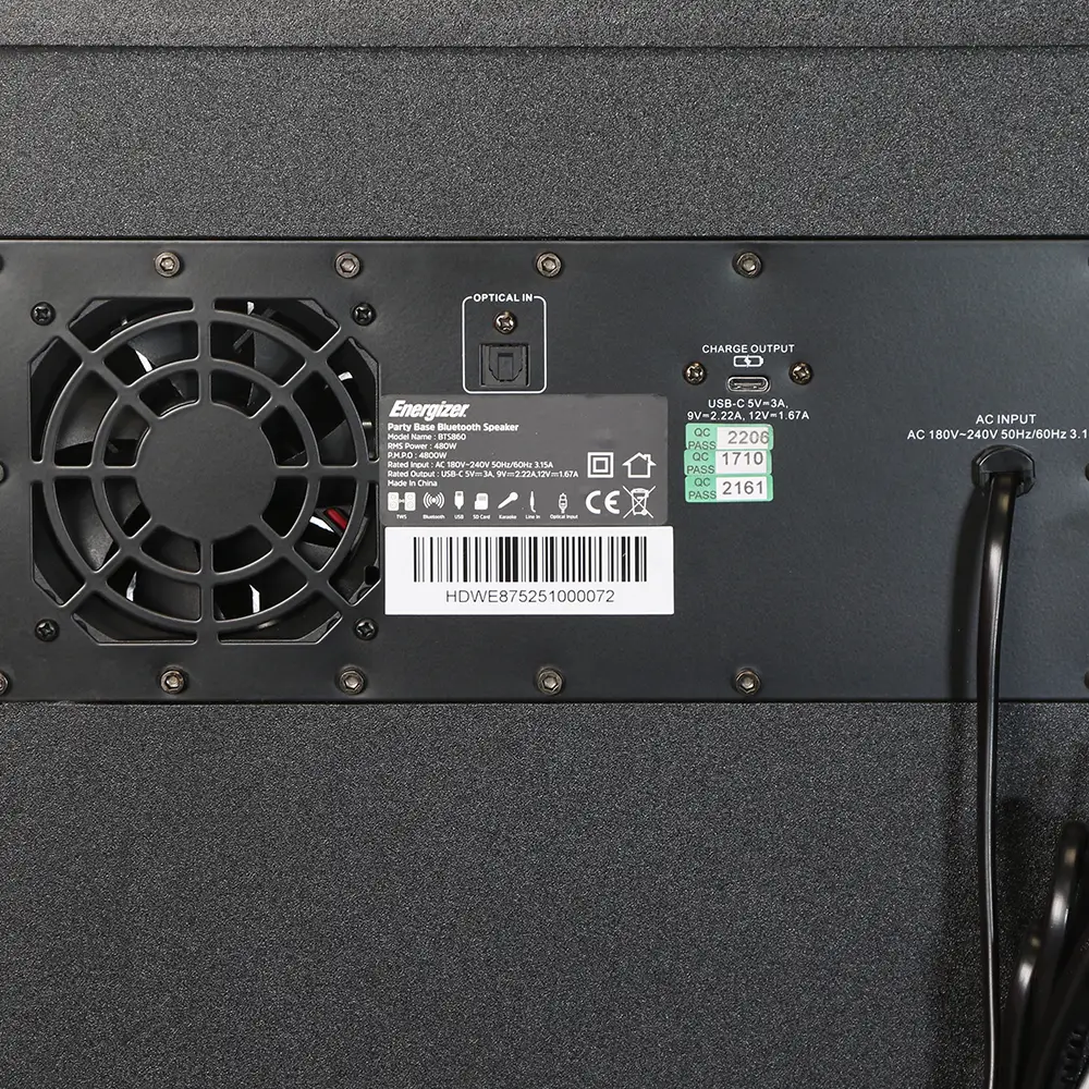 اسپیکر بلوتوثی انرجایزر مدل BTS860 اسپیکر بلوتوثی انرجایزر مدل BTS860