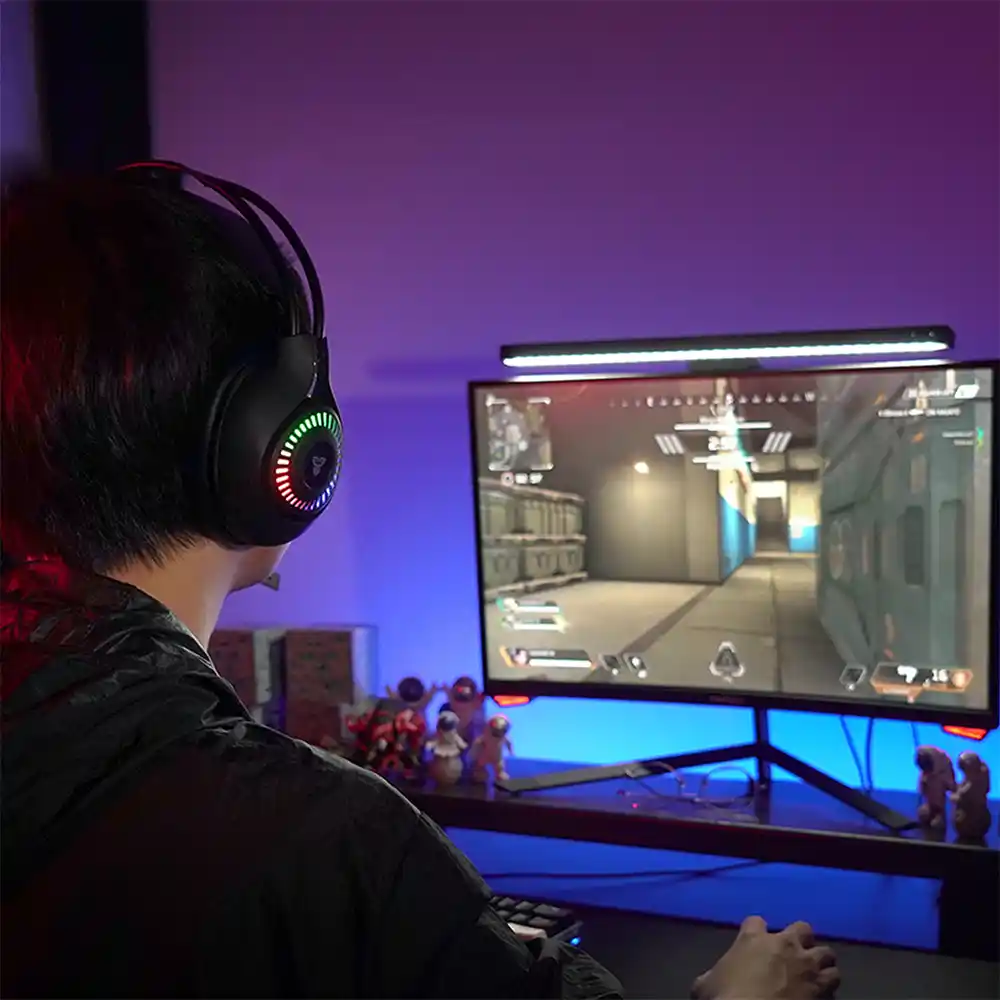 هدست باسیم گیمینگ فنتک مدل HG25