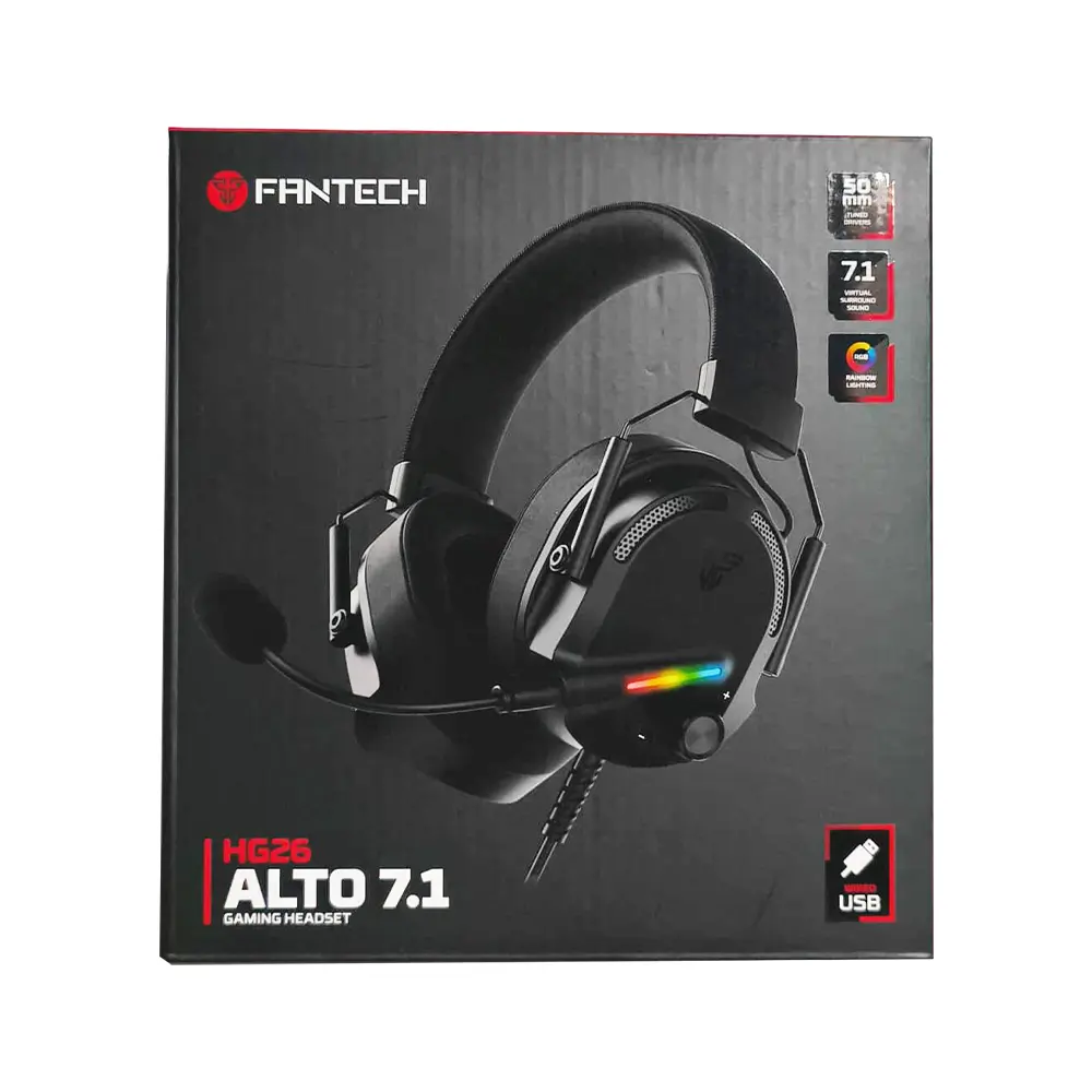 هدست باسیم گیمینگ فنتک مدل ALTO 7.1 HG26 هدست باسیم گیمینگ فنتک مدل ALTO 7.1 HG26