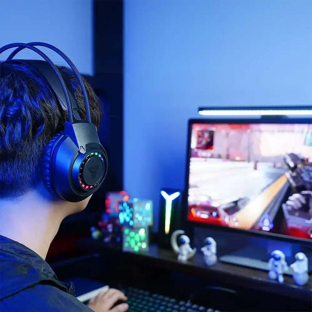 هدست باسیم گیمینگ فنتک مدل PORTAL HQ55