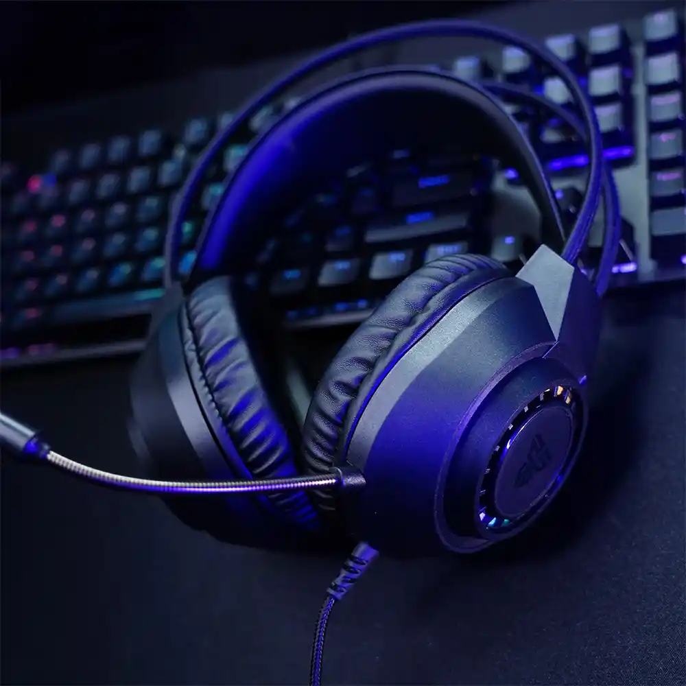 هدست باسیم گیمینگ فنتک مدل PORTAL HQ55