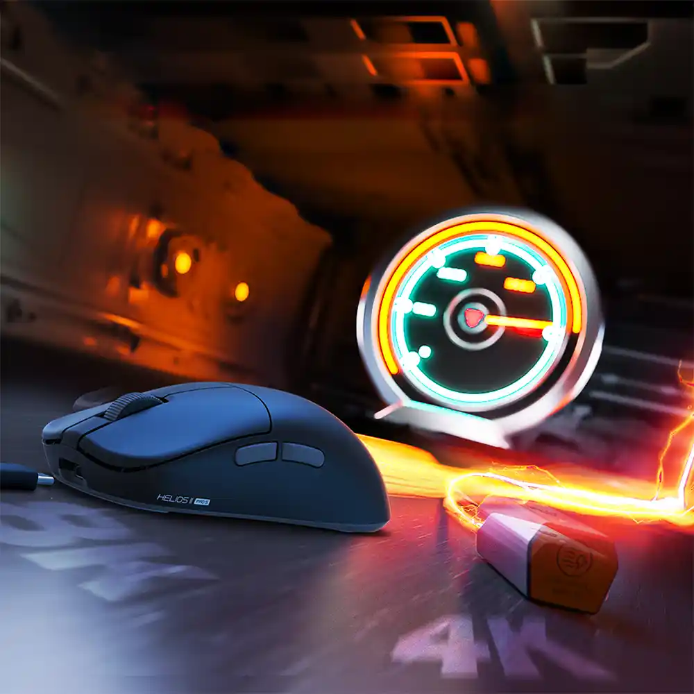 ماوس گیمینگ بیسیم فنتک مدل HELIOS II PRO S XD3V3