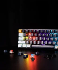 کیبورد باسیم گیمینگ فنتک مدل ATOM63 MK874v2