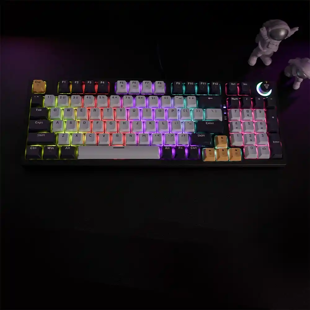 کیبورد باسیم گیمینگ فنتک مدل ATOM96 MK890v2 کیبورد باسیم گیمینگ فنتک مدل ATOM96 MK890v2