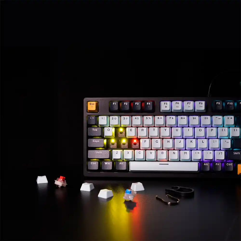 کیبورد باسیم گیمینگ فنتک مدل ATOM96 MK890v2 کیبورد باسیم گیمینگ فنتک مدل ATOM96 MK890v2