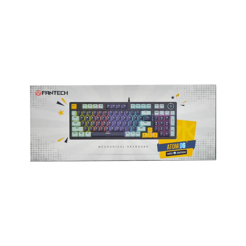 کیبورد باسیم گیمینگ فنتک مدل ATOM96 MK890v2