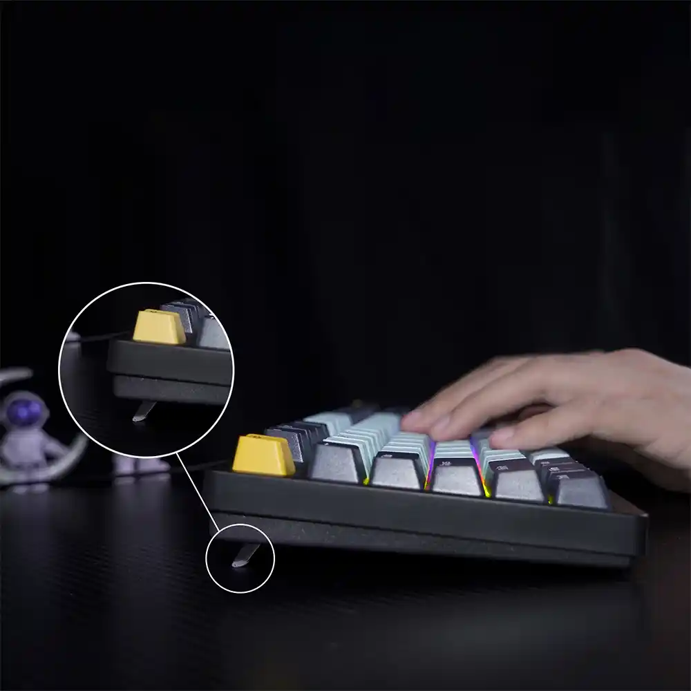 کیبورد باسیم گیمینگ فنتک مدل ATOM96 MK890v2