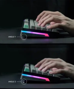 کیبورد بی‌سیم گیمینگ فنتک مدل ATOM PRO83 MK913