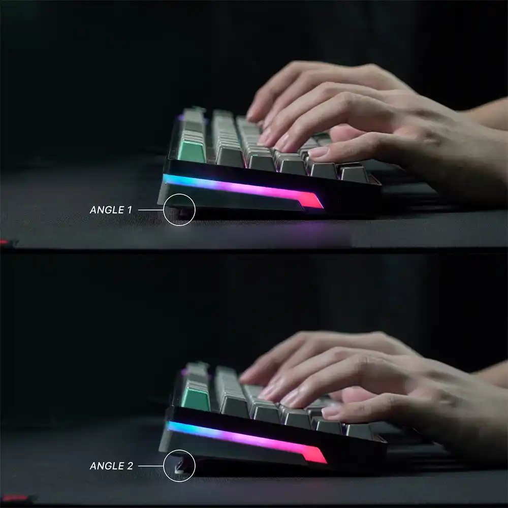 کیبورد بیسیم گیمینگ فنتک مدل ATOM PRO96 MK914