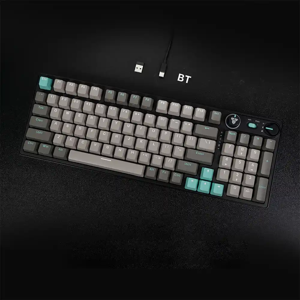 کیبورد بیسیم گیمینگ فنتک مدل ATOM PRO96 MK914 کیبورد بیسیم گیمینگ فنتک مدل ATOM PRO96 MK914