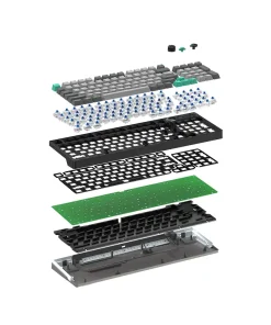 کیبورد بیسیم گیمینگ فنتک مدل ATOM PRO96 MK914