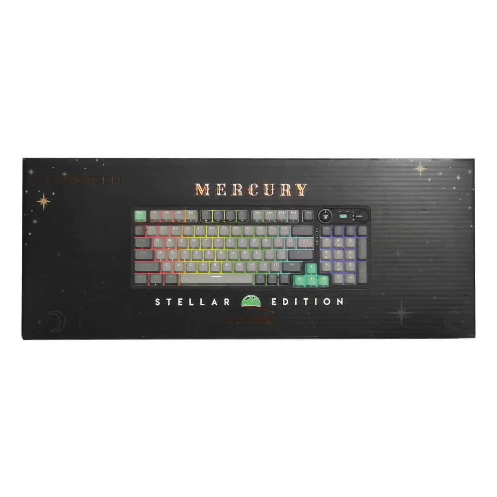 کیبورد بیسیم گیمینگ فنتک مدل ATOM PRO96 MK914 کیبورد بیسیم گیمینگ فنتک مدل ATOM PRO96 MK914