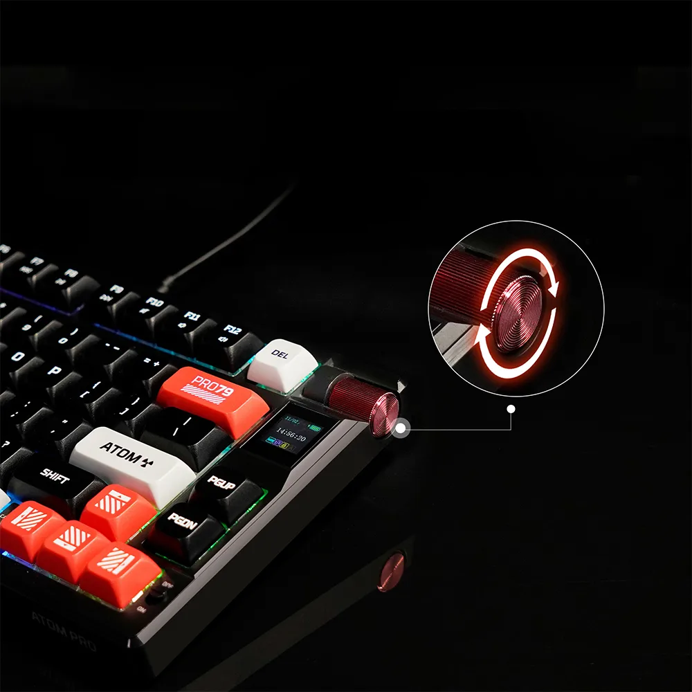 کیبورد بیسیم گیمینگ فنتک مدل ATOM PRO79 MK917 کیبورد بیسیم گیمینگ فنتک مدل ATOM PRO79 MK917