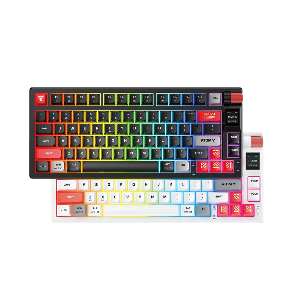 کیبورد بیسیم گیمینگ فنتک مدل ATOM PRO79 MK917 کیبورد بیسیم گیمینگ فنتک مدل ATOM PRO79 MK917