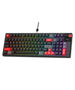 کیبورد بیسیم گیمینگ فنتک مدل ATOM PRO97 MK918